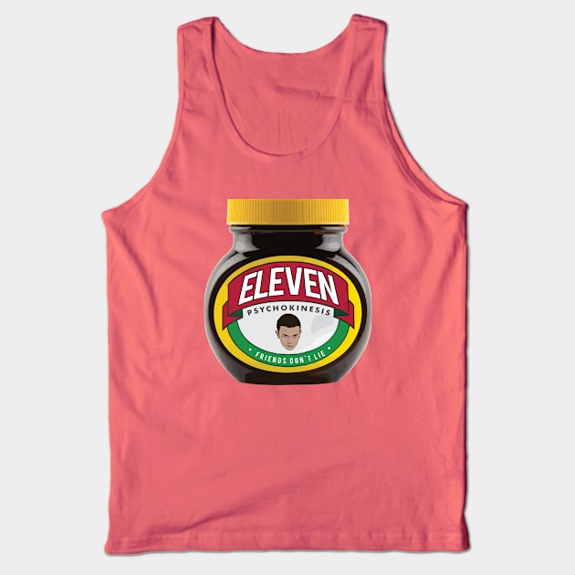 Stranger Things Eleven Marmite Tank Top by Rebus28